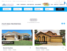 Tablet Screenshot of loyaltyusa.com